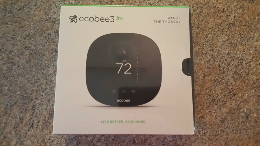 ecobee thermostat box